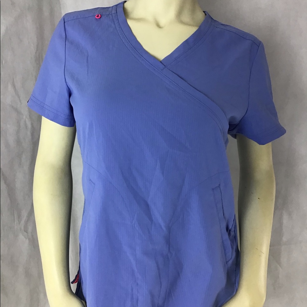 KOI By Kathy Peterson Scrub Top Size S Medical (z6